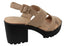 Via Paula Audrey Womens Brazilian Comfortable Leather Platform Heels