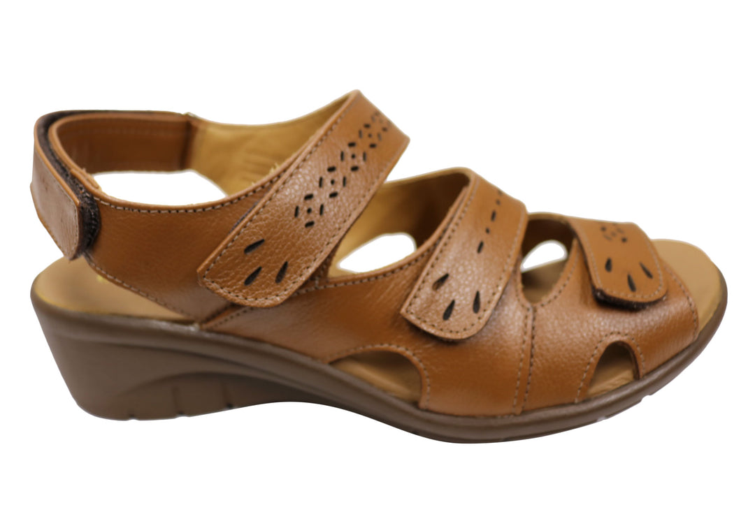 Opananken Katrina Womens Leather Sandals – Brand House Direct