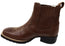 D Milton Ace Mens Leather Comfortable Western Cowboy Chelsea Boots