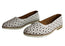 Orizonte Kellie Womens European White Leather Comfortable Flat Shoes