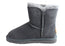 Grosby Button Ugg Womens Warm Comfort Boots With Sheepskin Lining