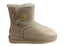 Grosby Button Ugg Womens Warm Comfort Boots With Sheepskin Lining