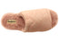 Dearfoams Womens Demi Rib Knit Slide Comfortable Open Toe Slippers