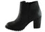 RMK Womens Lucetta Fashion Leather Ankle Boots