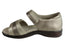 Homyped Dakota Womens Leather Wide Fit Sandals