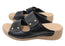 Pegada Mya Womens Comfortable Leather Slides Sandals Made In Brazil
