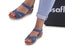 Usaflex Aloha Womens Comfortable Leather Sandals Made In Brazil