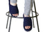 Dearfoams Womens Demi Rib Knit Slide Comfortable Open Toe Slippers