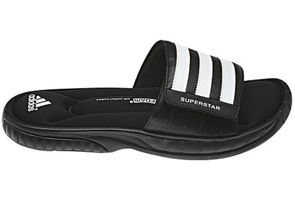 Adidas men's superstar 3g slide flip-flops sale