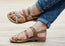 New Face Estella Womens Comfortable Leather Sandals Made In Brazil