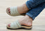 New Face Fresco Womens Comfort Leather Slides Sandals Made In Brazil