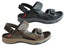 Pegada Jeff Mens Leather Comfortable Cushioned Sandals Made In Brazil