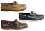 Sperry Mens A/0 2 Eye Leather Lace Up Comfortable Wide Fit Boat Shoes