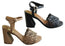Orcade Mena Womens Fashion Leather Heels Sandals Made In Brazil
