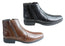 Savelli Aston Mens Comfortable Leather Dress Boots Made In Brazil